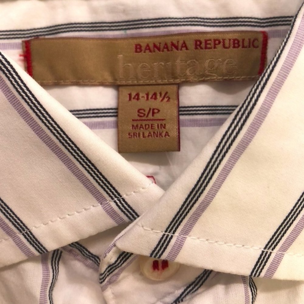 BANANA REPUBLIC HERITAGE COLLECTION BUTTON UP SHIRT